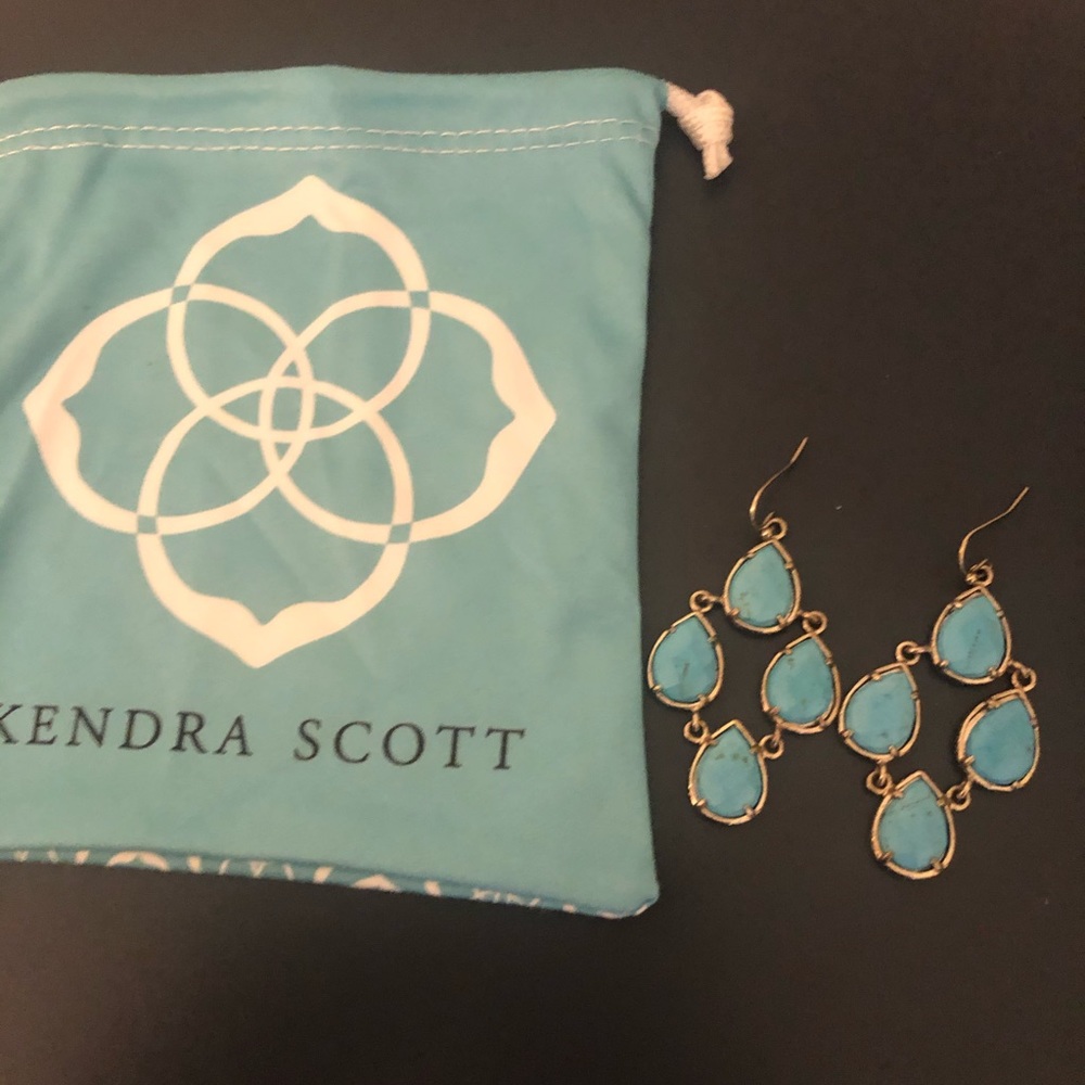 Kendra Scott chandelier earrings